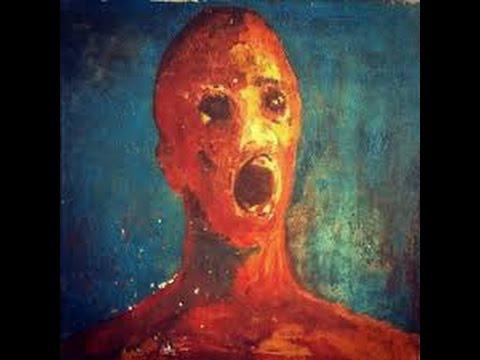 پرتره مرد وحشت زده: نقاشی ترسناکی که نقاش با خون خود آن را کشید! عکس